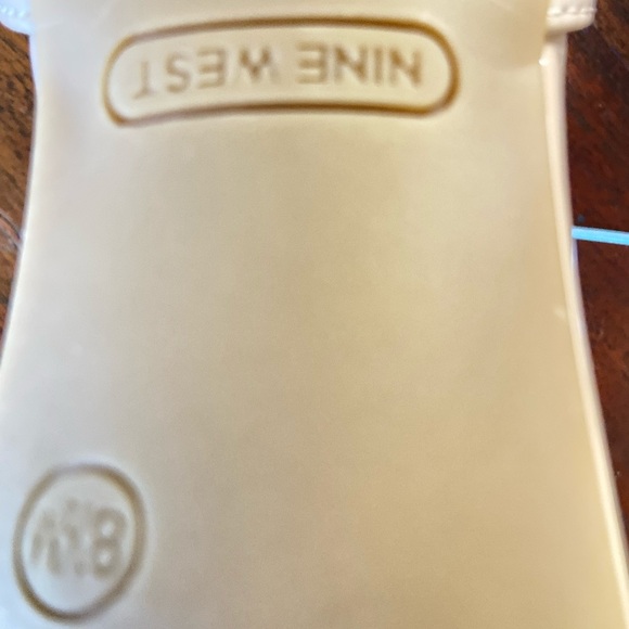 Nine West stiletto clear open toe heels - Picture 13 of 15